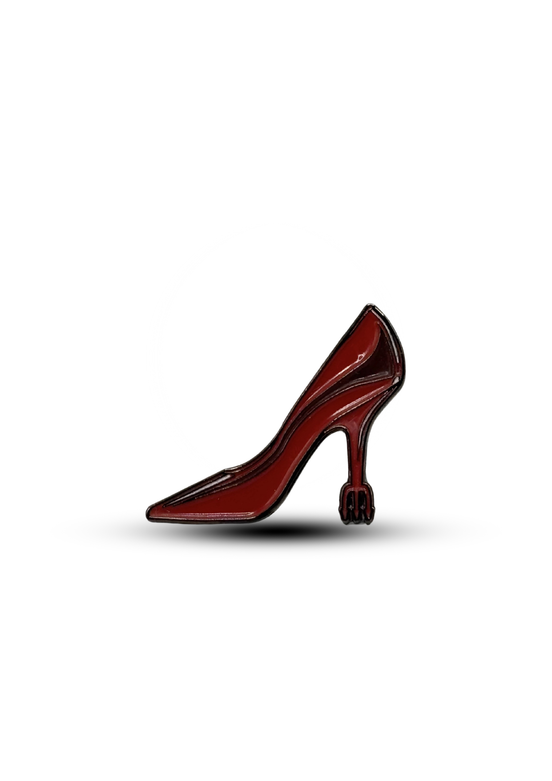 Metal sticker : Red heel