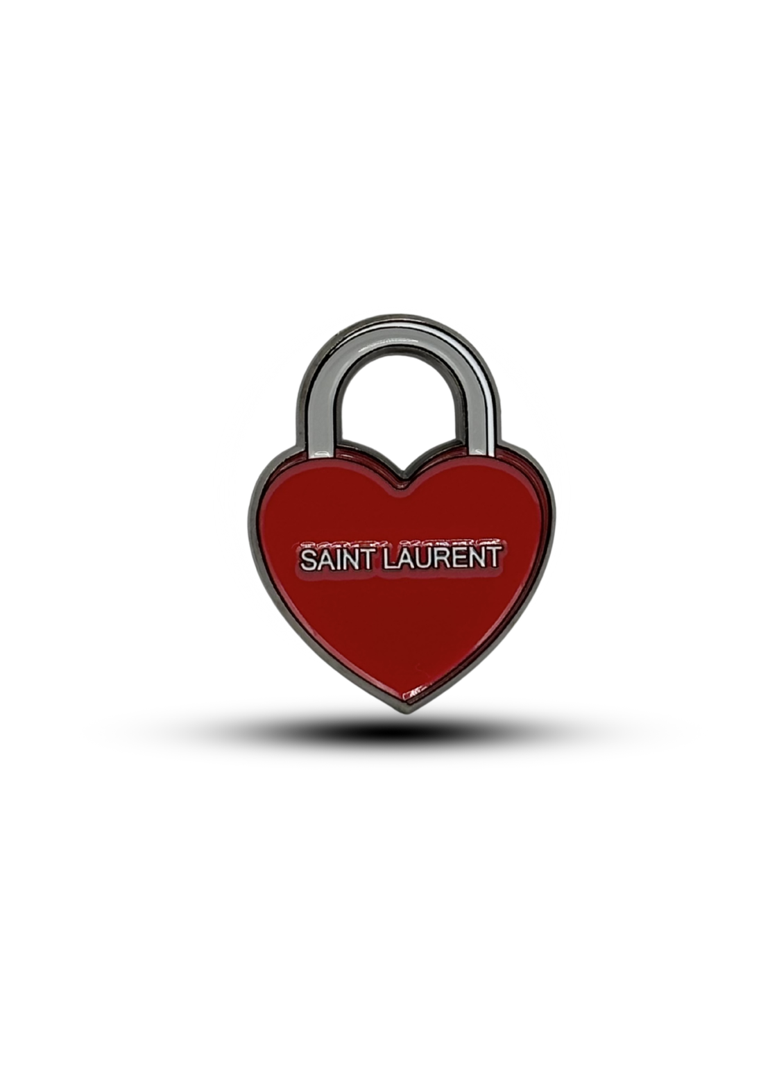 Metal sticker : Red heart