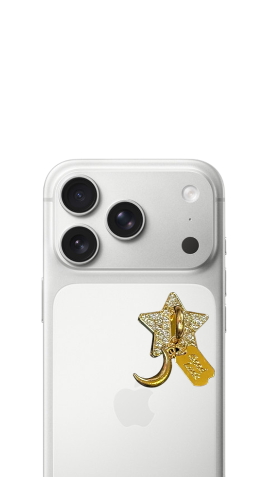 Phone charms doré