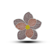 Metal sticker : Flower
