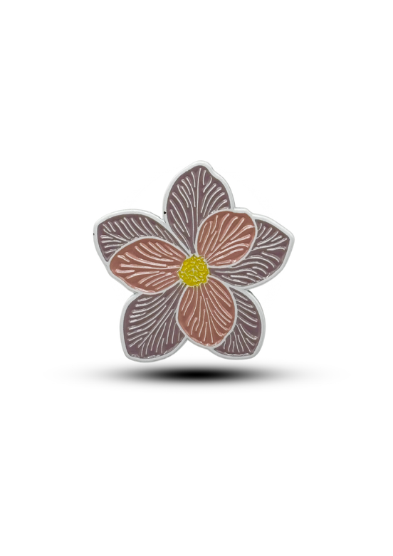 Metal sticker : Flower