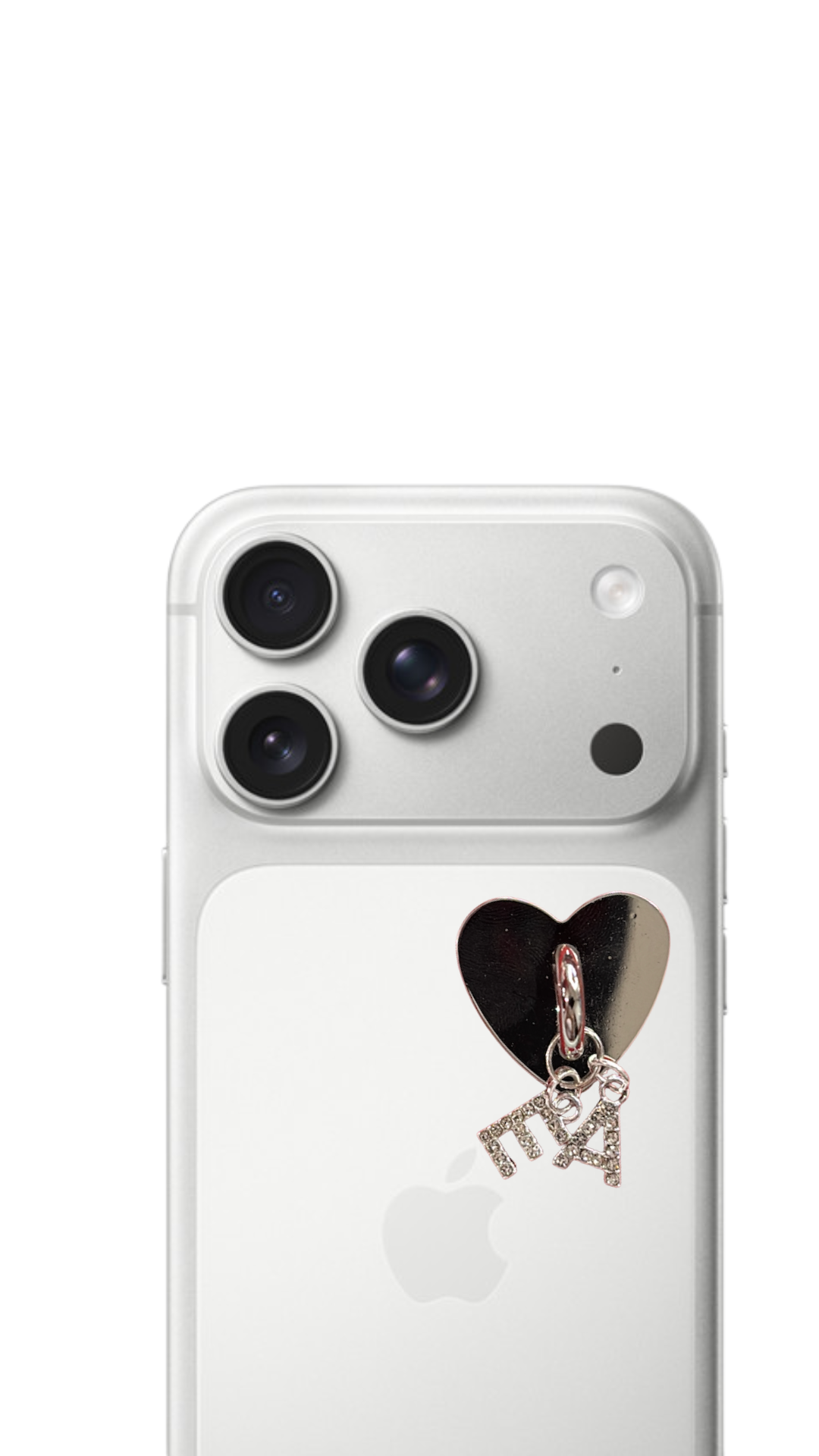 Phone charms argenté