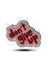 Metal sticker : Don't give up
