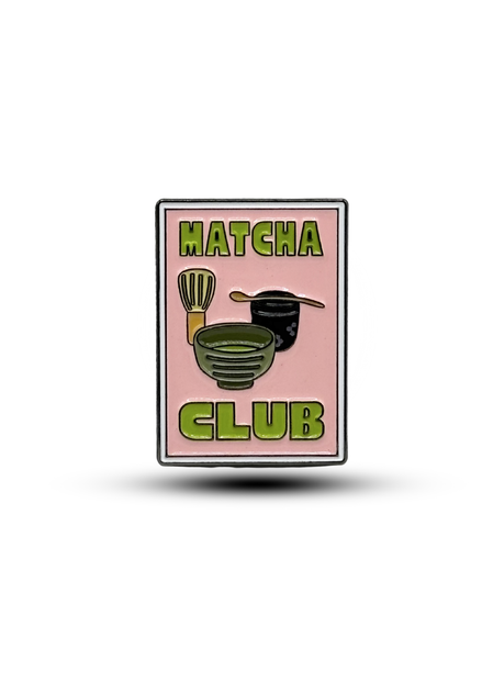 Metal sticker : Matcha club