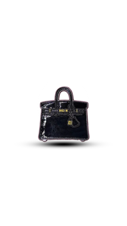 Metal sticker : Black Bag