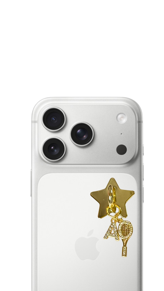 Phone charms doré