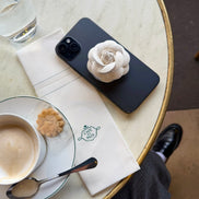 Grip Phone : White Flower