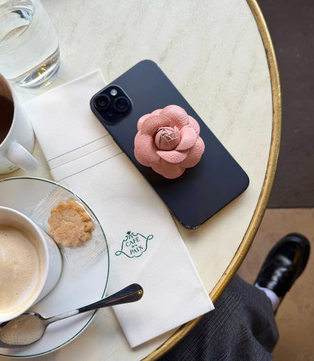 Grip Phone : Pink Flower