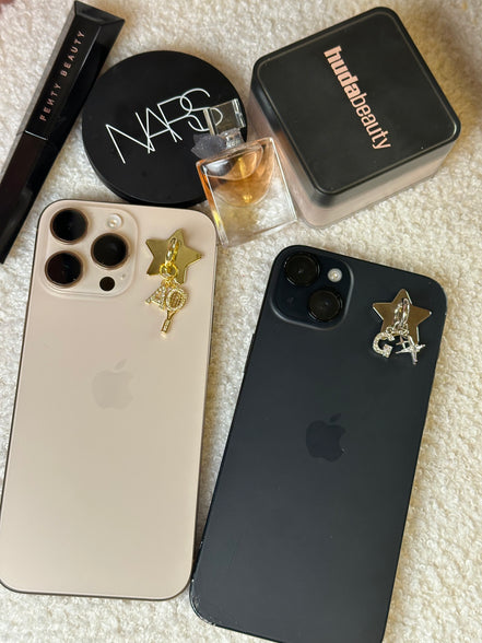 Phone charms argenté