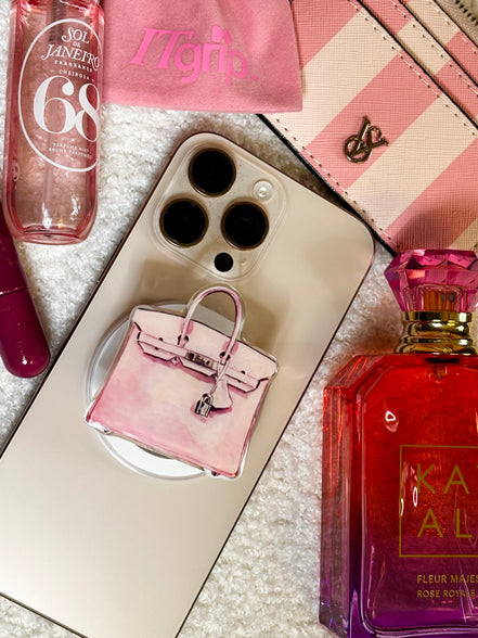 Grip Phone : Pink Bag