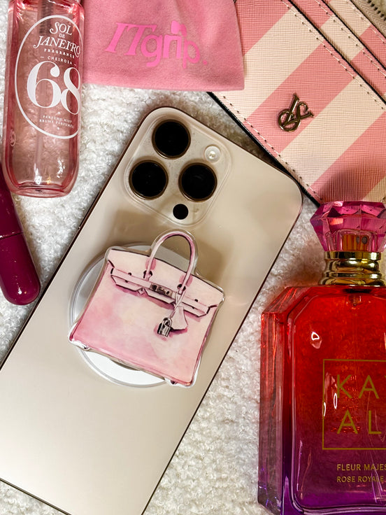 Grip Phone : Pink Bag
