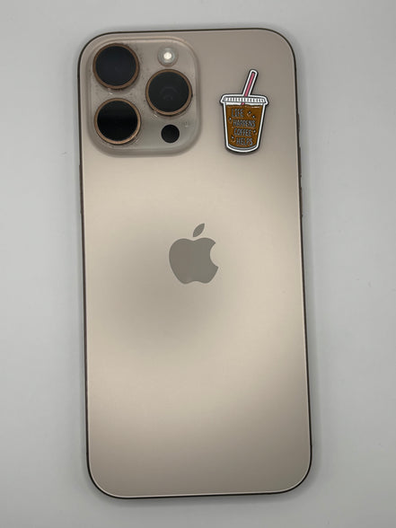 Metal sticker : coffee cup